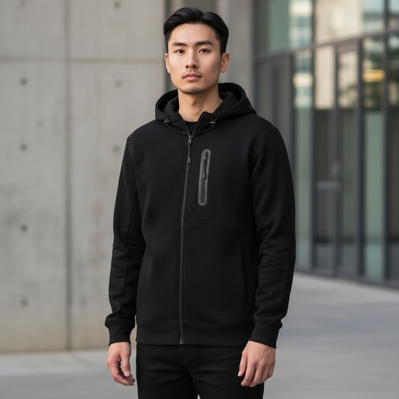 csg Other - CSG Veracity Full Zip Hoodie in Black Mens Size Small